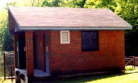 Chlorination Building near the Dome