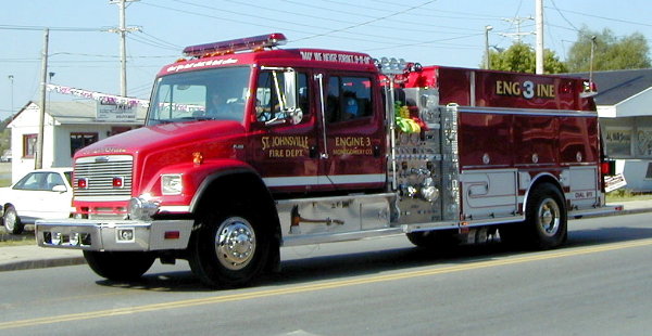 The fire department placed into service this 2002 Central States 1500 gpm engine