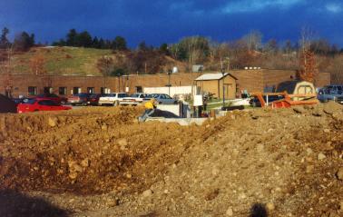 The Well House Construction Begins
